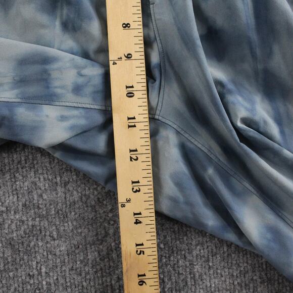 Lululemon Shorts Men Medium Pace Breaker Blue Tie Dye Athletic Running Gym - Picture 9 of 10